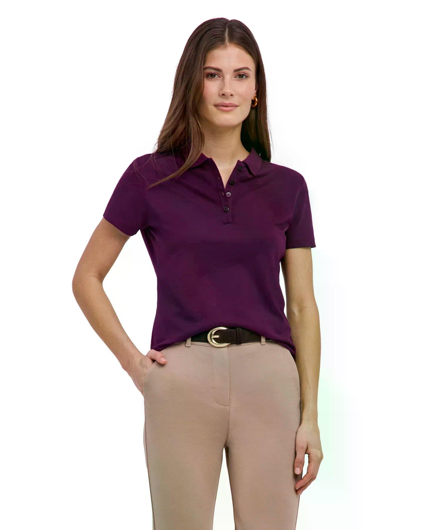 falke-cotton-touch-poloshirt-damen-wei-baumwolle image 8