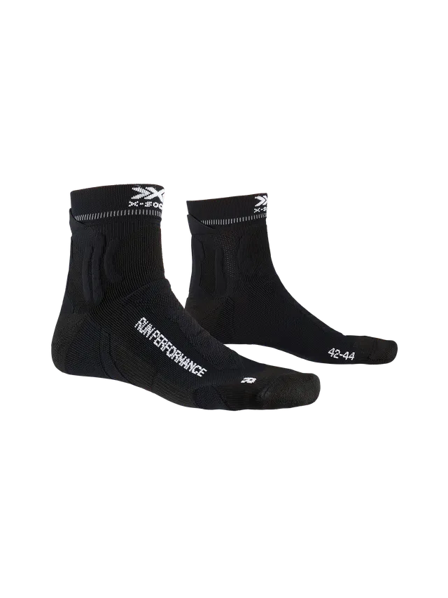 x-socks-run-performance-laufsocken-schwarz-39-41-stabil image 1