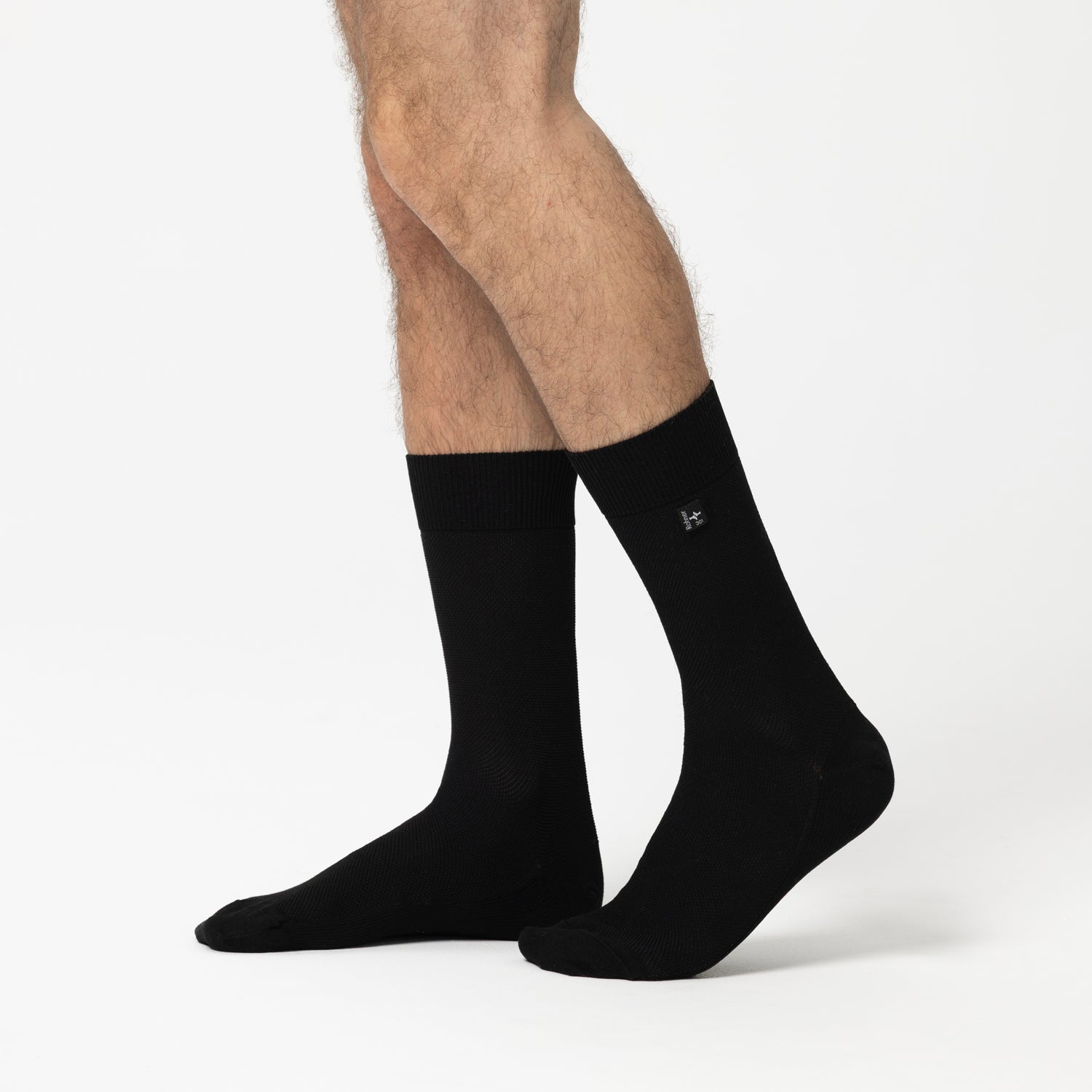 rohner-capri-herrensocken-baumwolle-schwarz-009-39-40 image 4