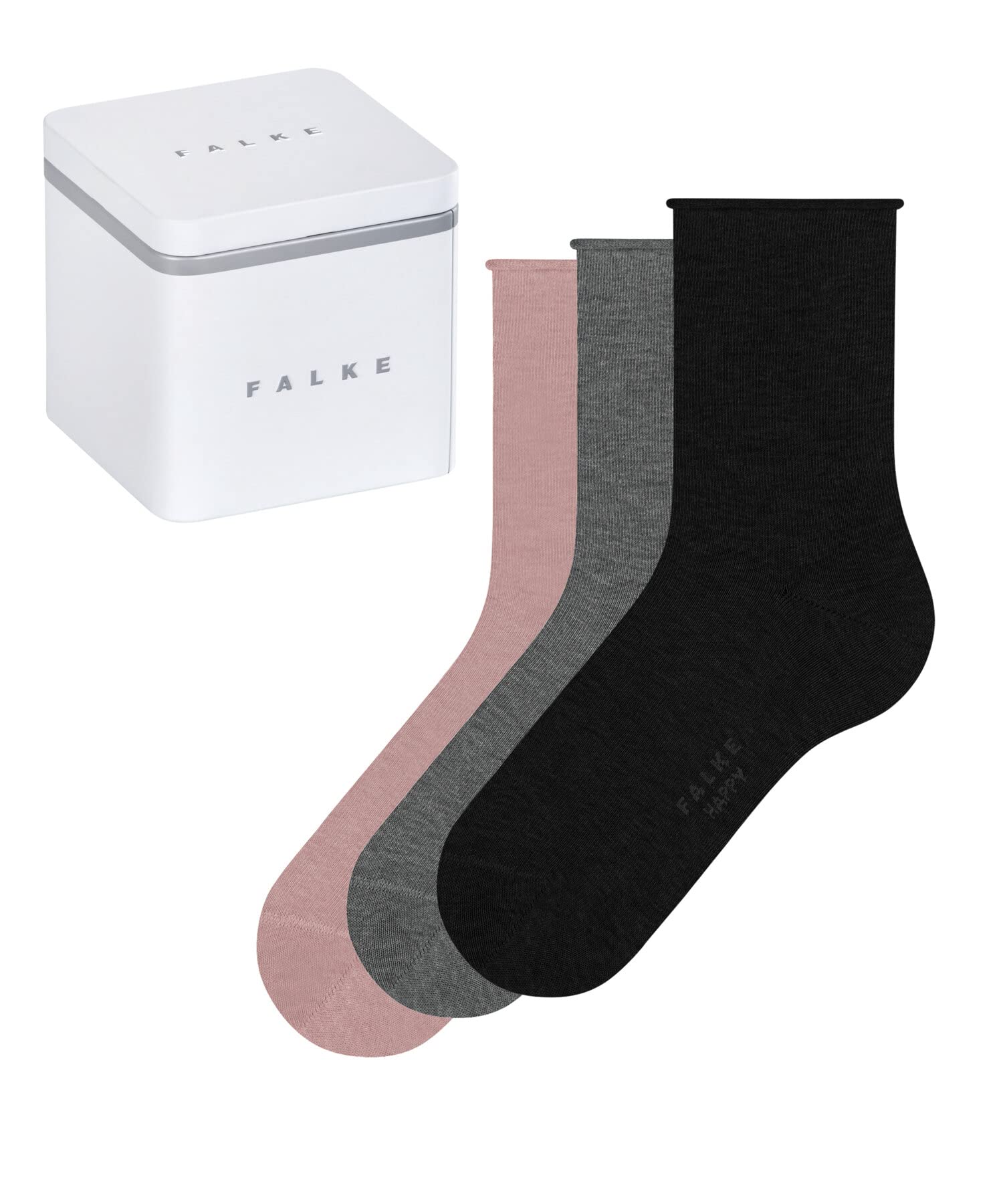 falke-happy-giftbox-3-pack-35-38-black-grey-pink image 8