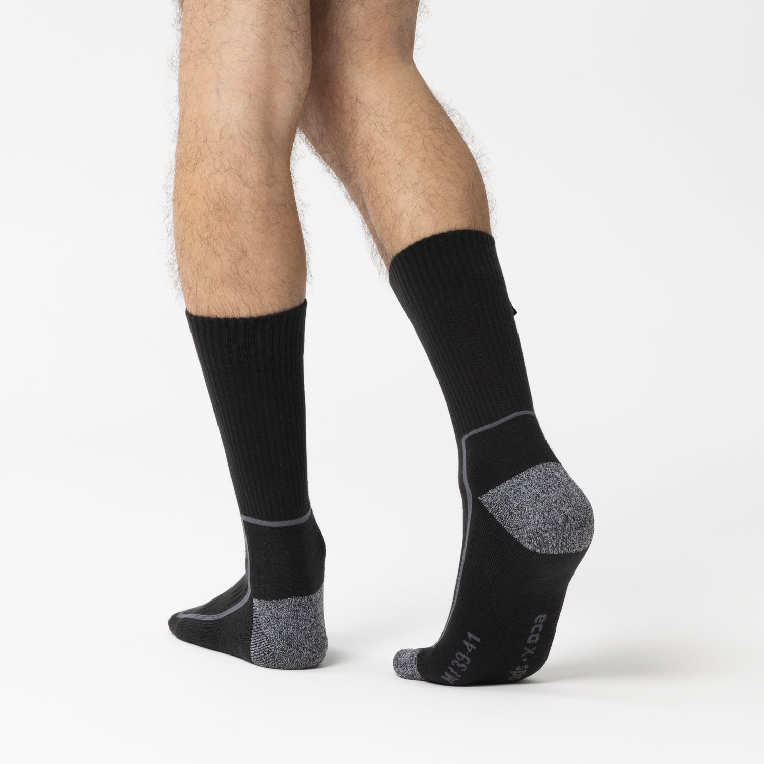 rohner-eco-x-sport-sportsocken-bio-baumwolle-schwarz image 5