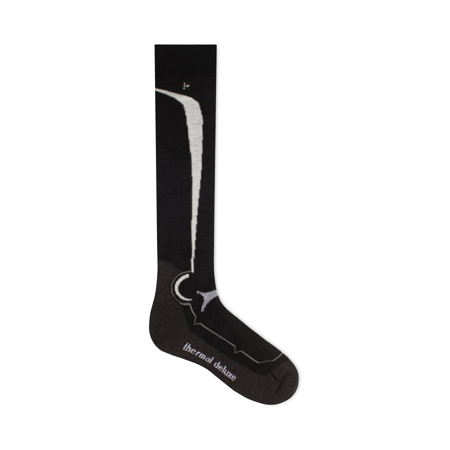 rohner-thermal-deluxe-skisocken-merinowolle-kaschmir-schwarz image 3