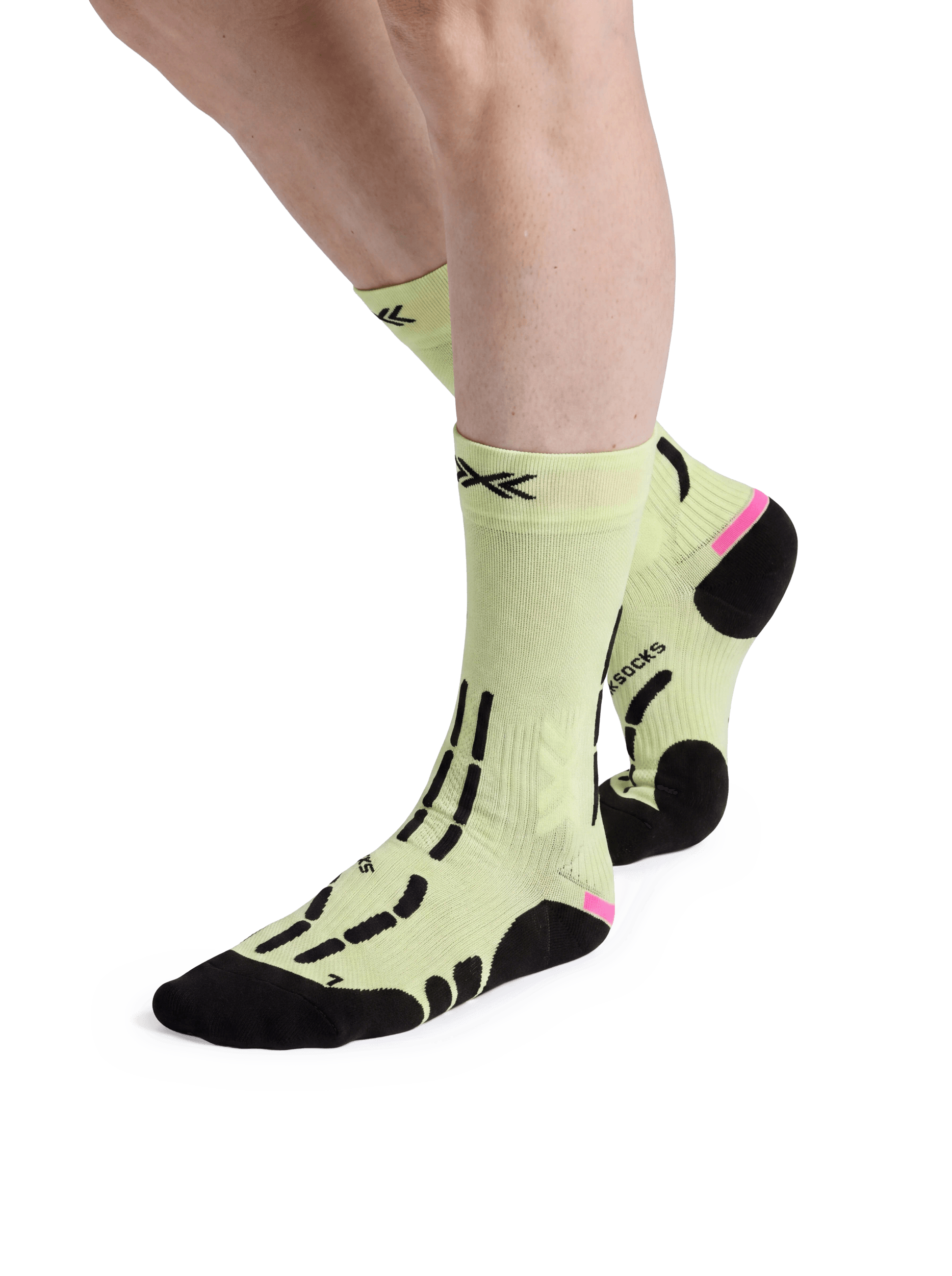 x-socks-trail-anatomix-crew-trailsocken-punchy-blue image 7