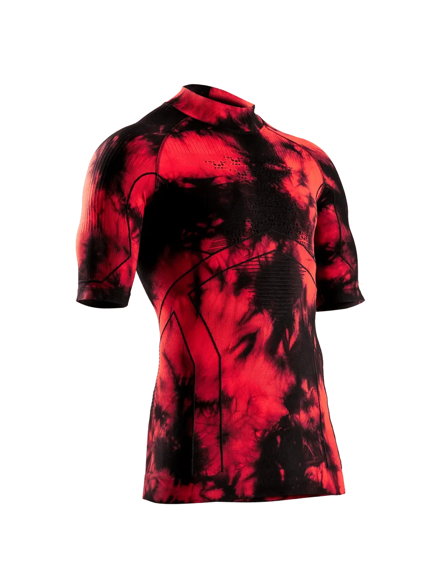 x-bionic-energy-accumulator-light-turtle-neck-shirt-m-tie-dye image 1