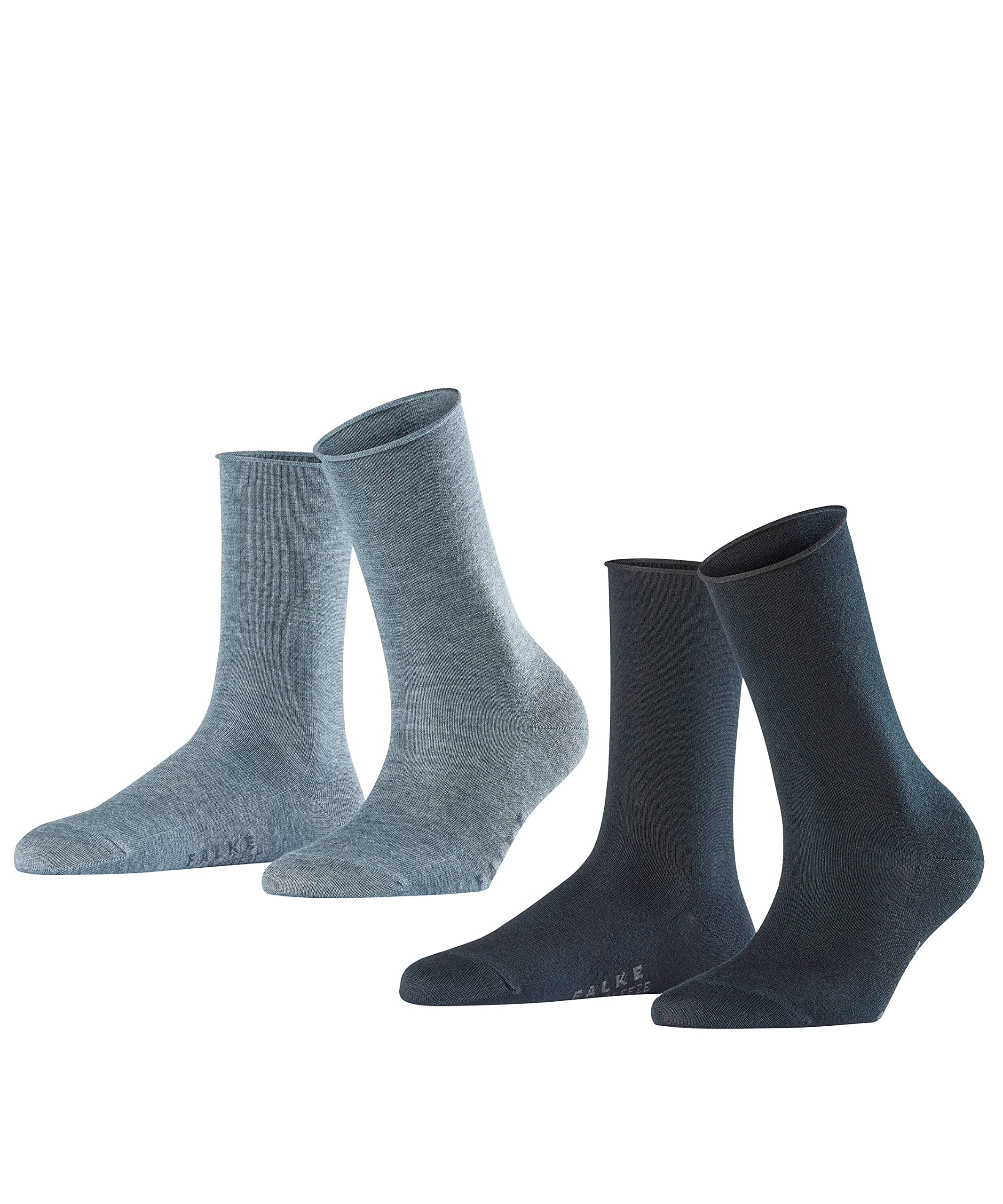 falke-active-breeze-socken-damen-2-paar-black-grey-lyocell image 2