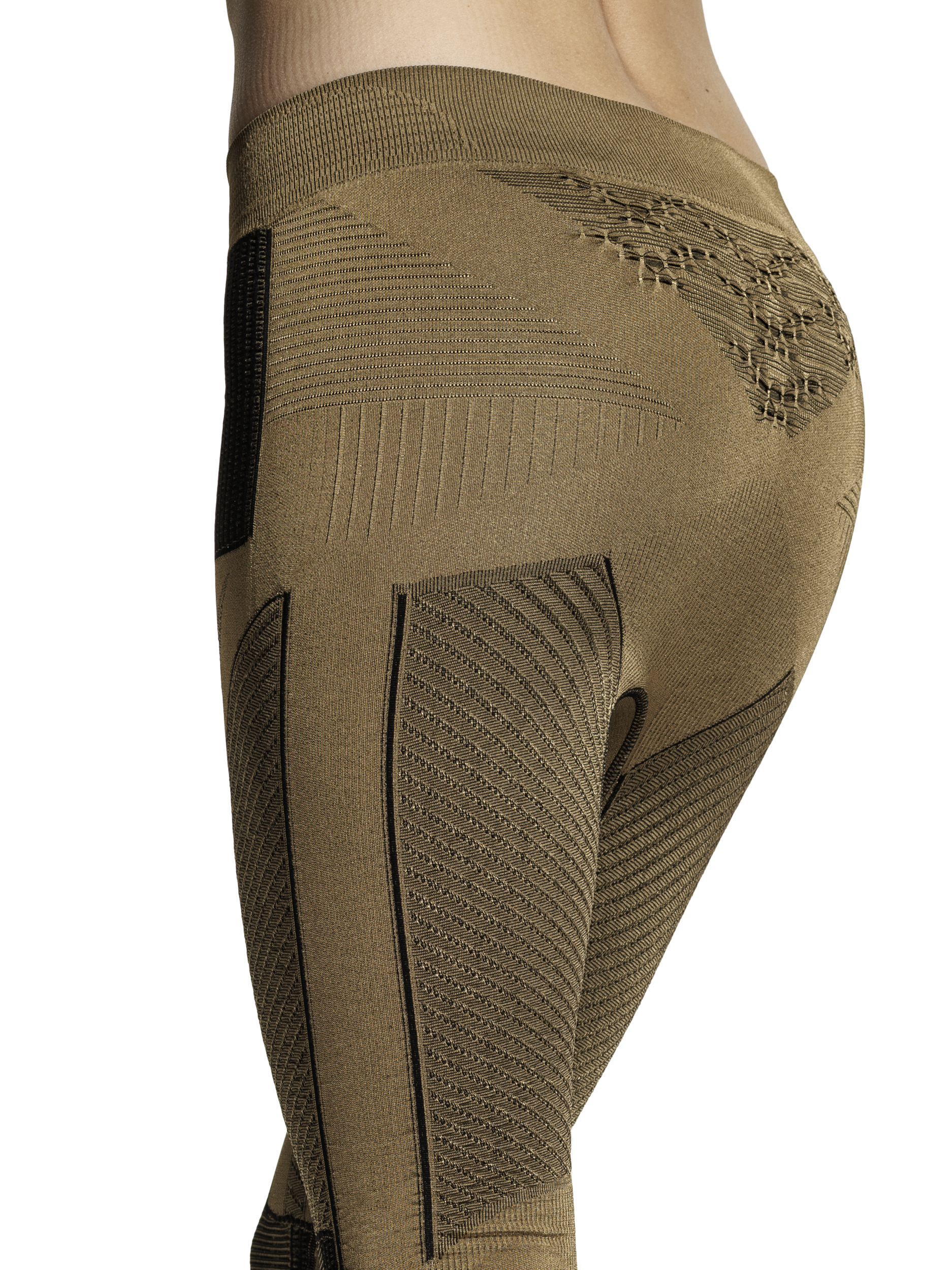 x-bionic-radiactor-4-0-pants-3-4-damen-gold-black-thermoregulierend image 5