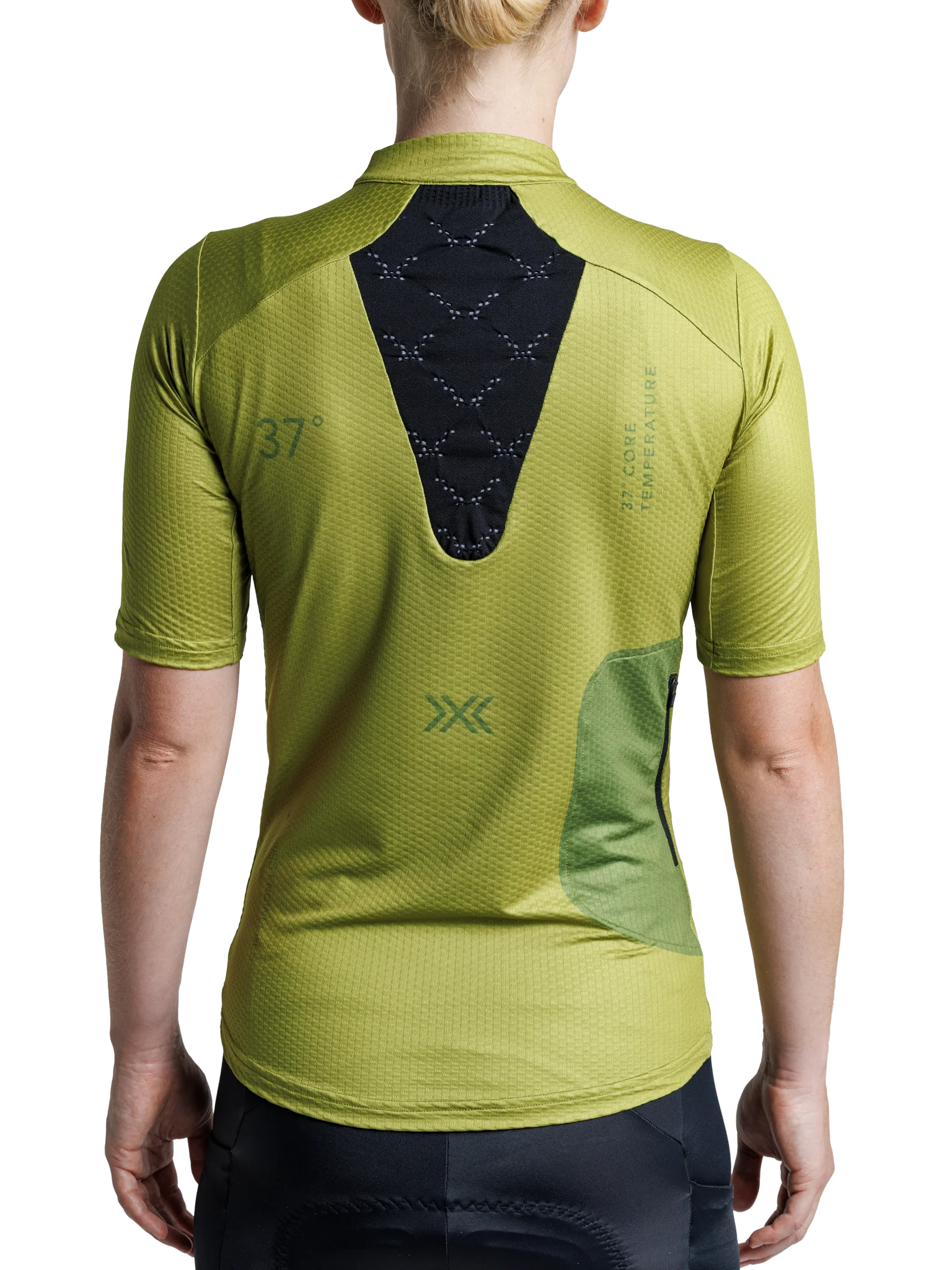 x-bionic-corefusion-gravel-jersey-wmn-radtrikot-olive-green image 5