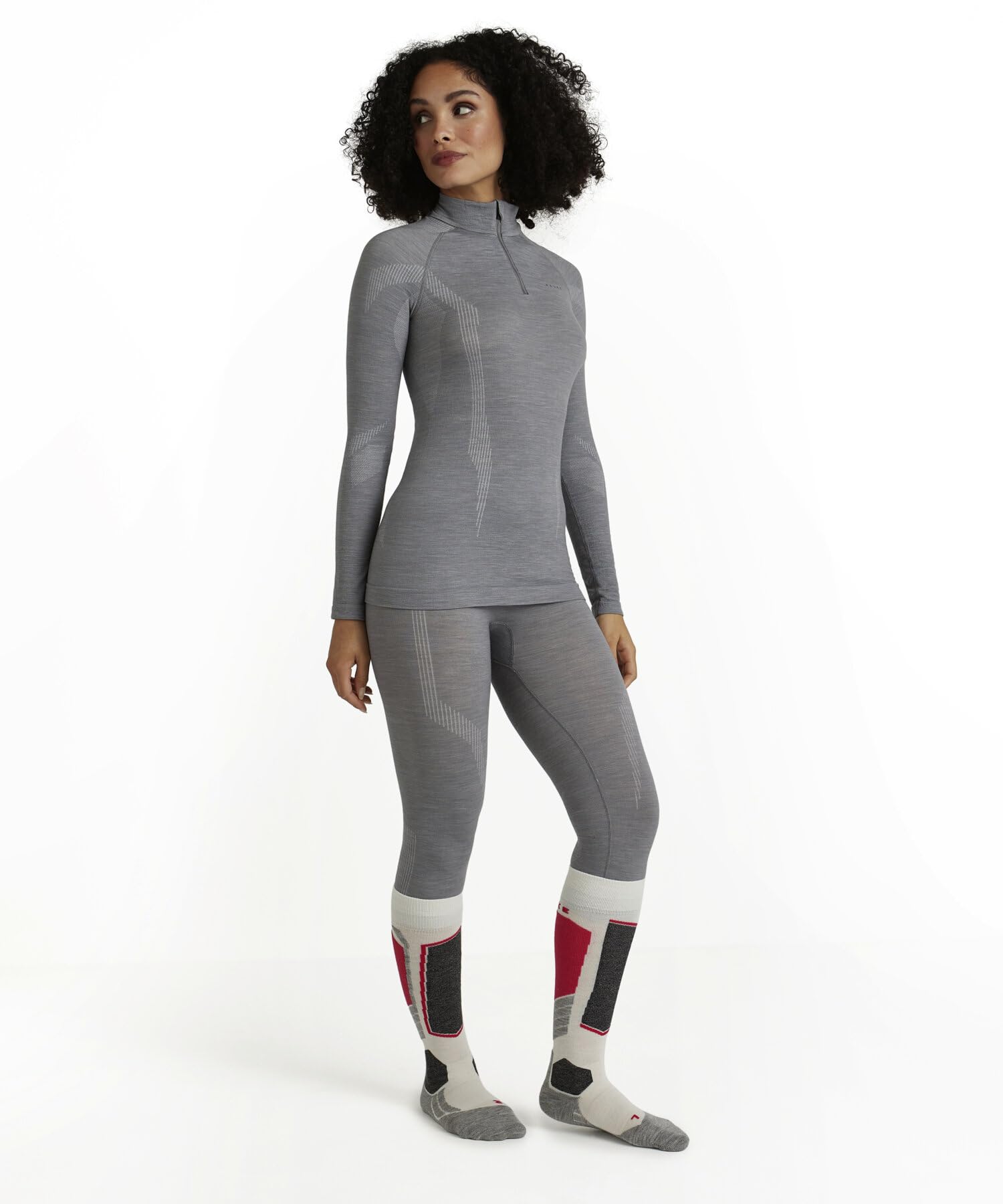 falke-wool-tech-funktionsshirt-damen-schwarz-langarm-wolle image 3