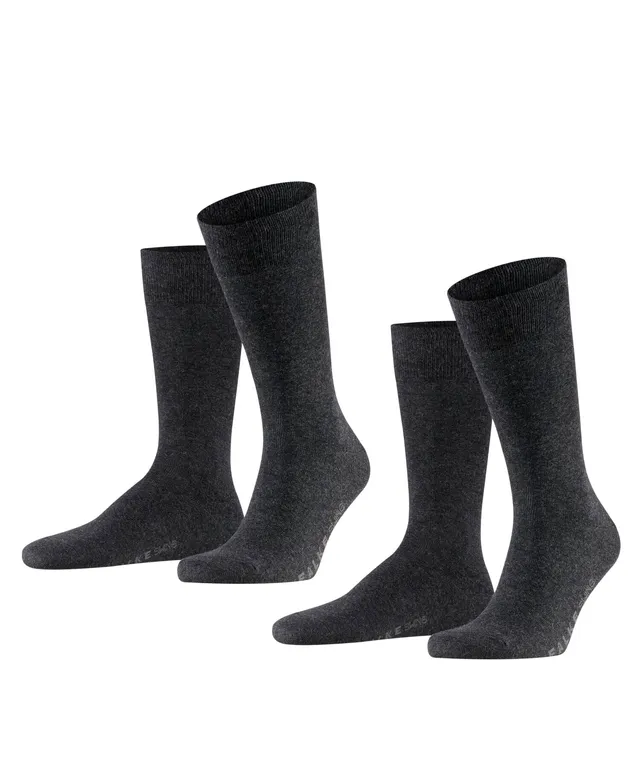 falke-swing-2-pack-herrensocken-baumwolle-schwarz-43-46 image 1