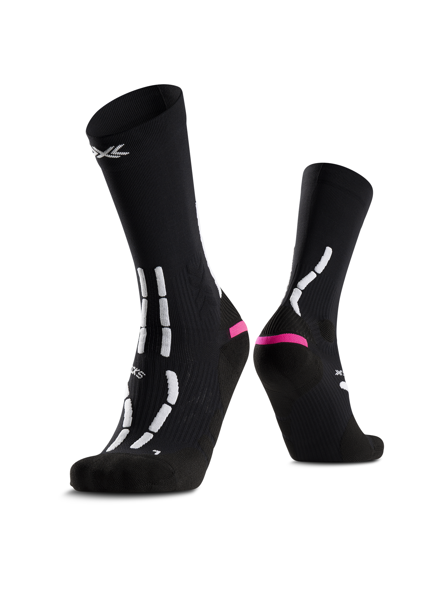 x-socks-trail-anatomix-crew-laufsocken-schwarz-wei-42-44 image 1