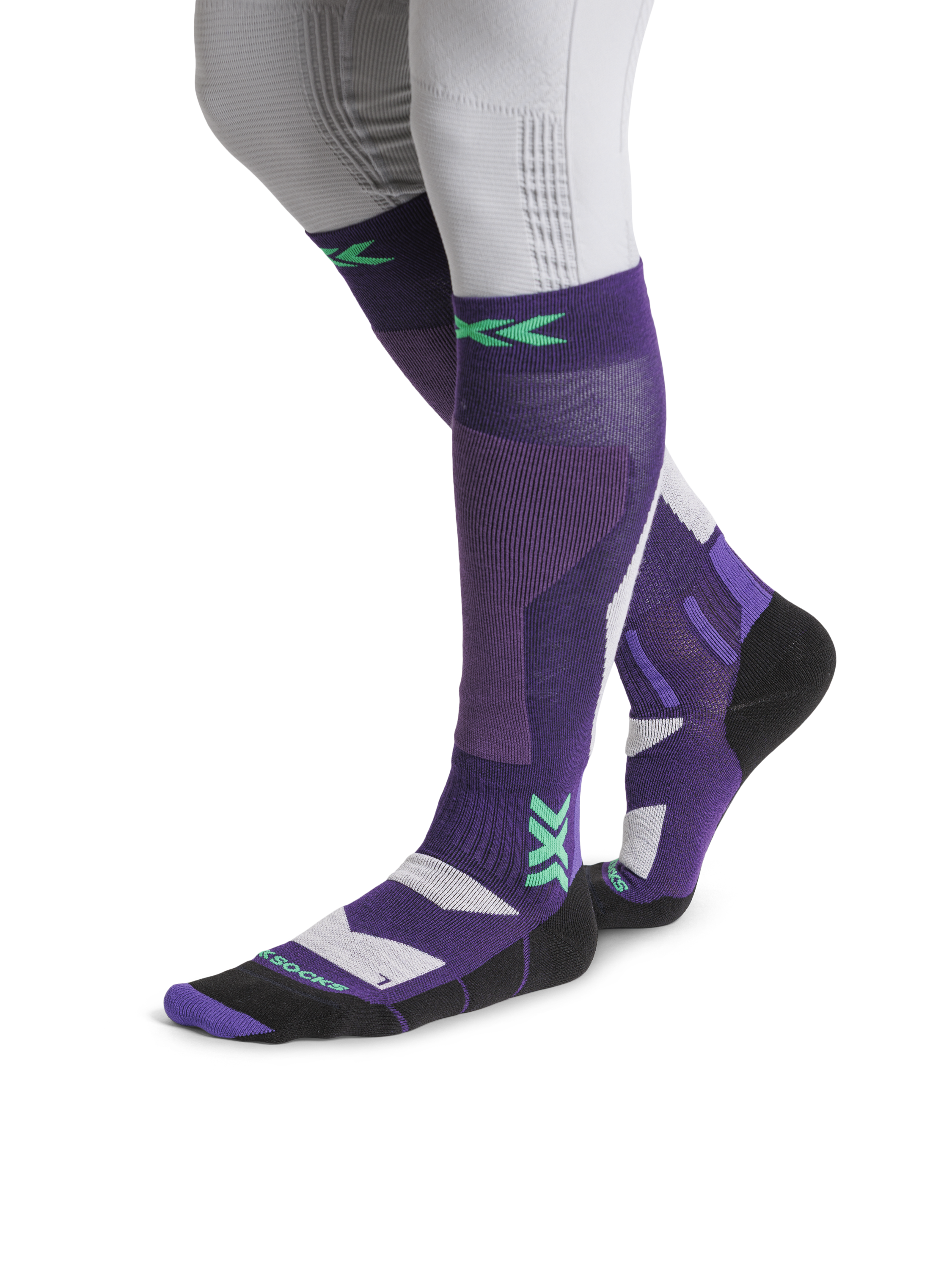 x-socks-snowboard-discover-otc-socken-x-black-light-grey image 7