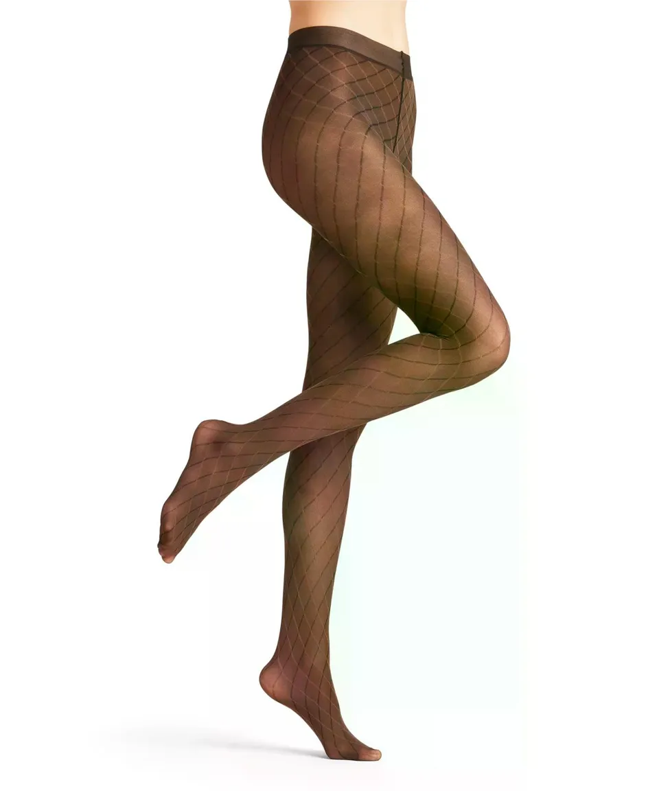 falke-intrigue-30-den-strumpfhose-gemustert-semi-opaque image 1