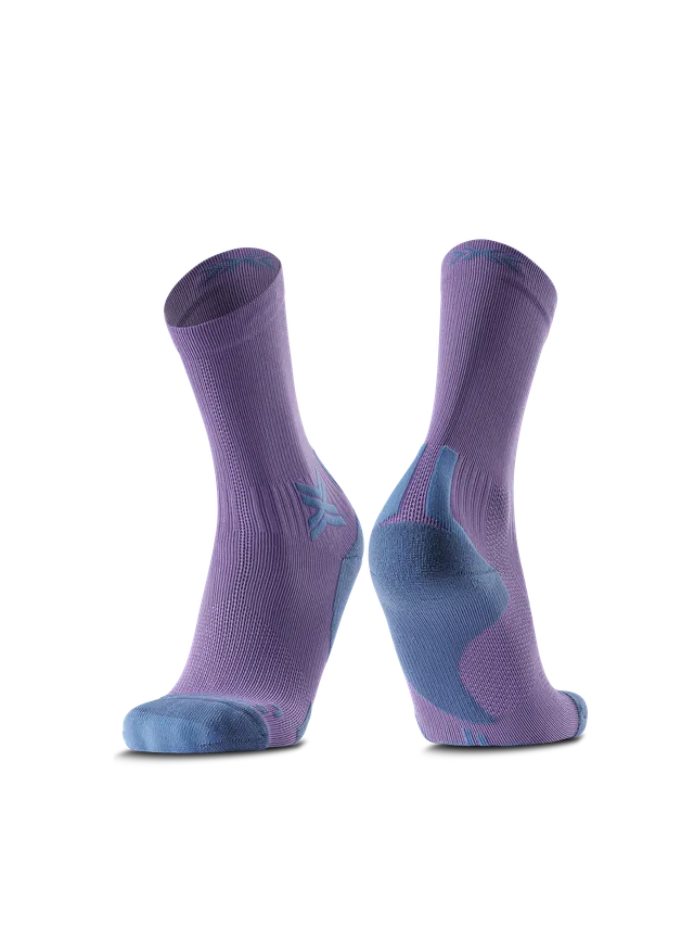 x-bionic-run-discover-crew-laufsocken-neobergine-39-41 image 1