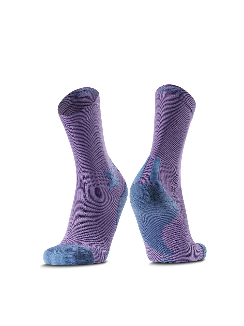 x-bionic-run-discover-crew-laufsocken-neobergine-39-41 image 1