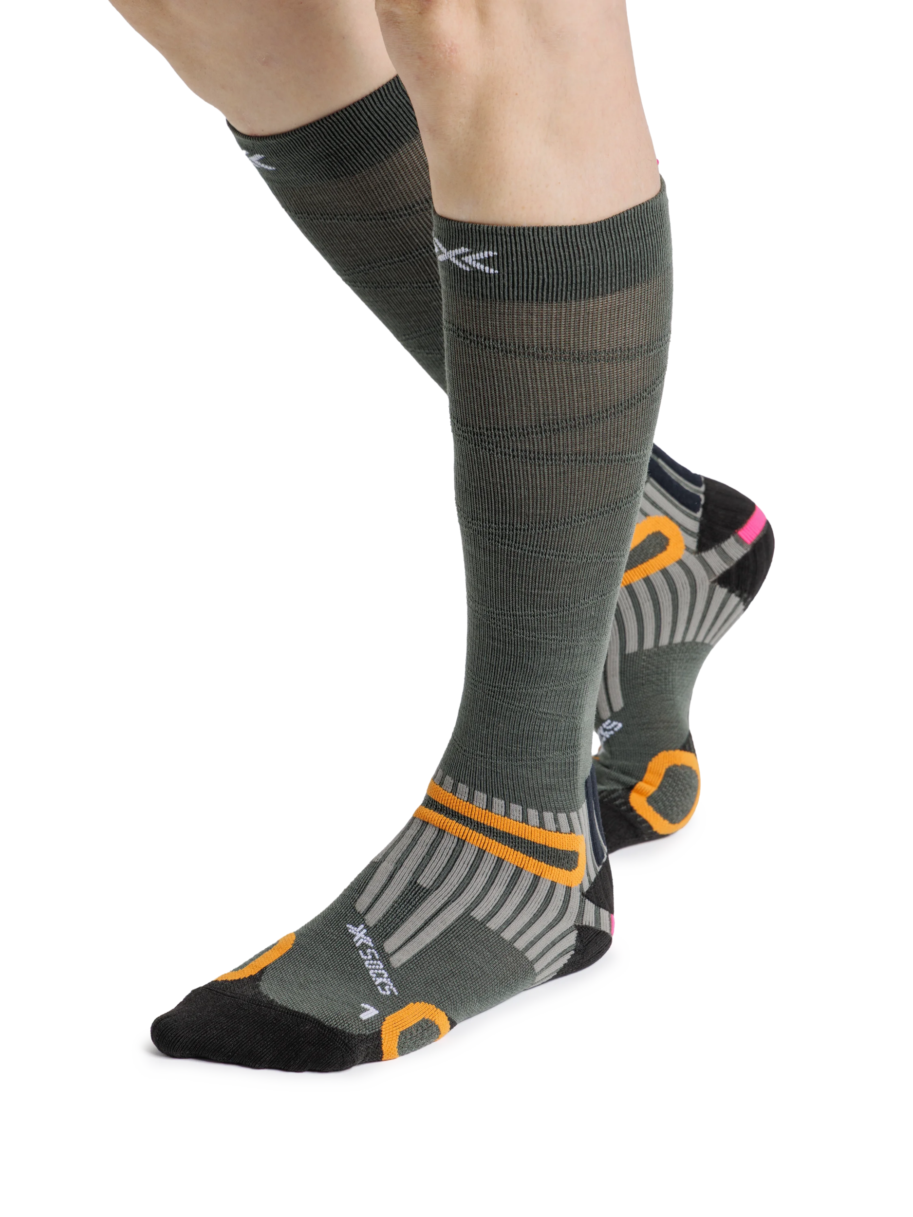 x-socks-hike-anatomix-merino-otc-wandersocken-heather-grey-42-44 image 6