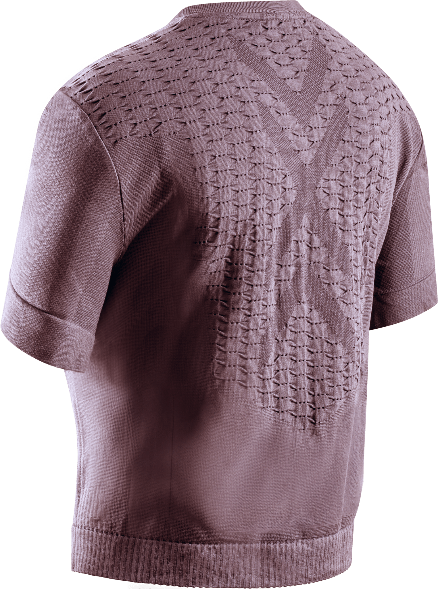 x-bionic-x-ential-crop-top-damen-sporttop-dusty-lavender-atmungsaktiv image 8