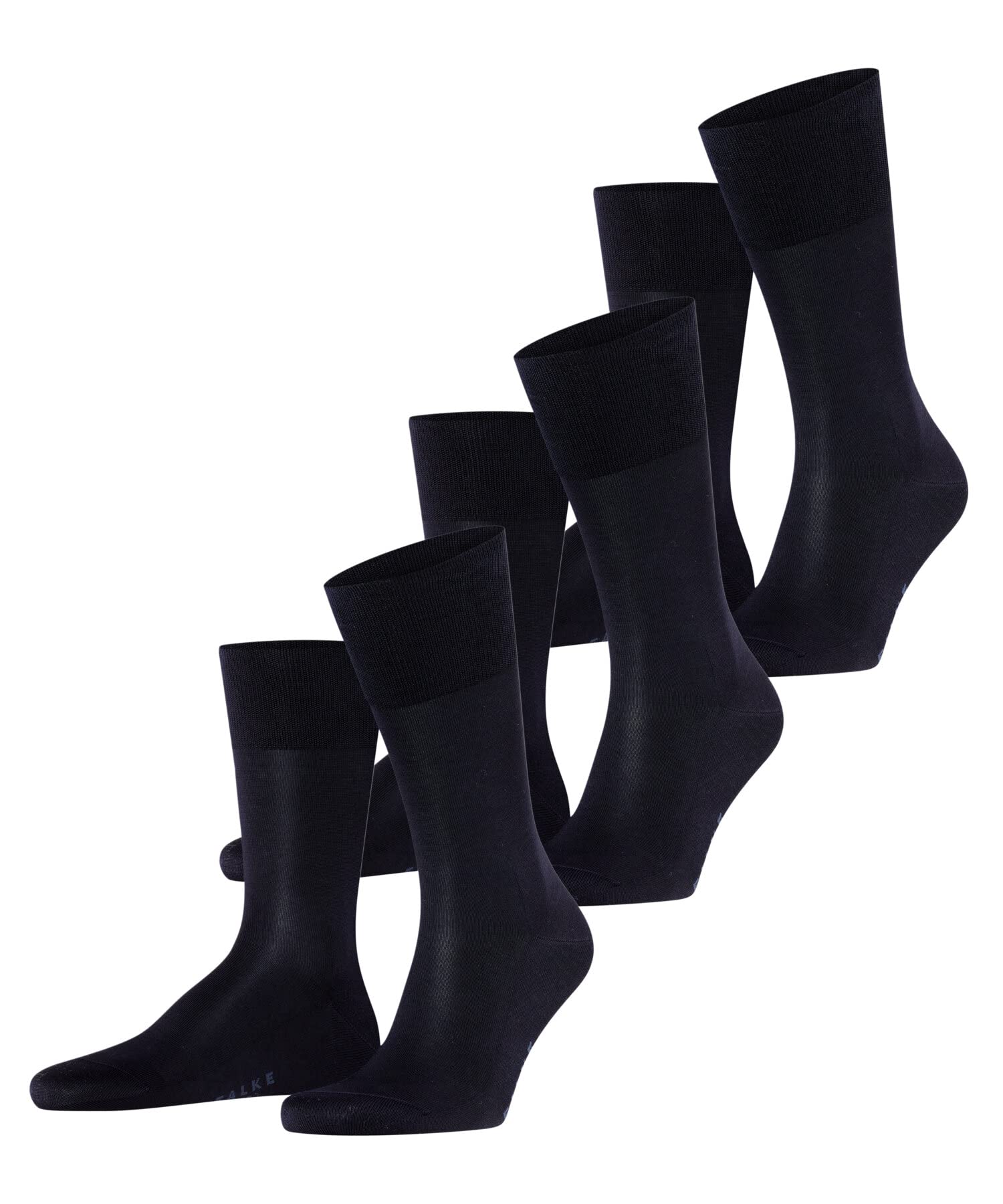 falke-tiago-socken-herren-schwarz-3-paar-fil-d-ecosse image 1