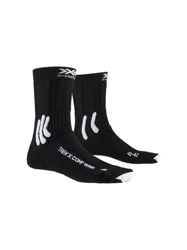 x-socks-trek-x-comf-wmn-trekkingsocken-schwarz-37-38 image 1