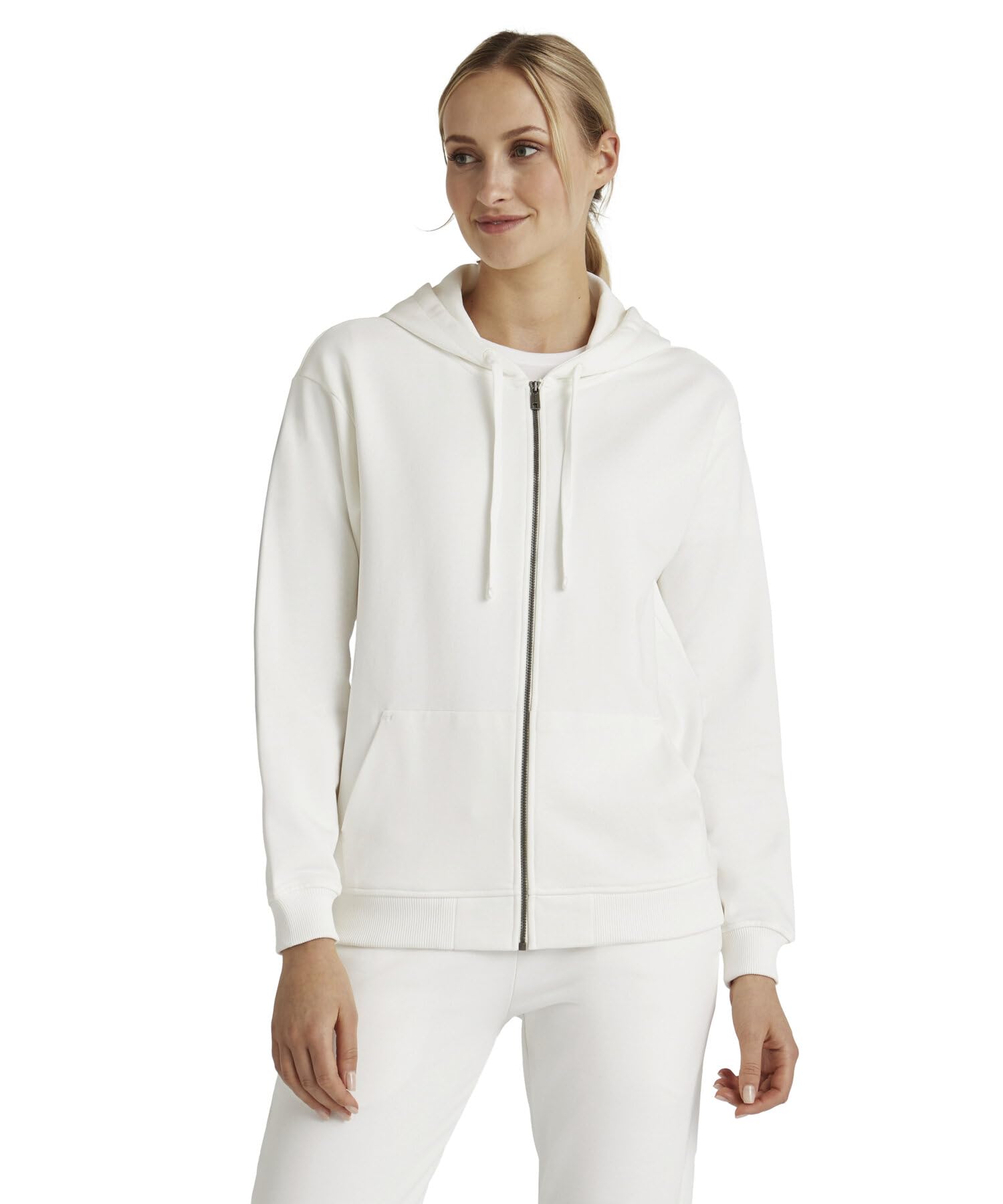 falke-cotton-touch-sweat-zip-jacke-xl-grau-bio-baumwolle image 8
