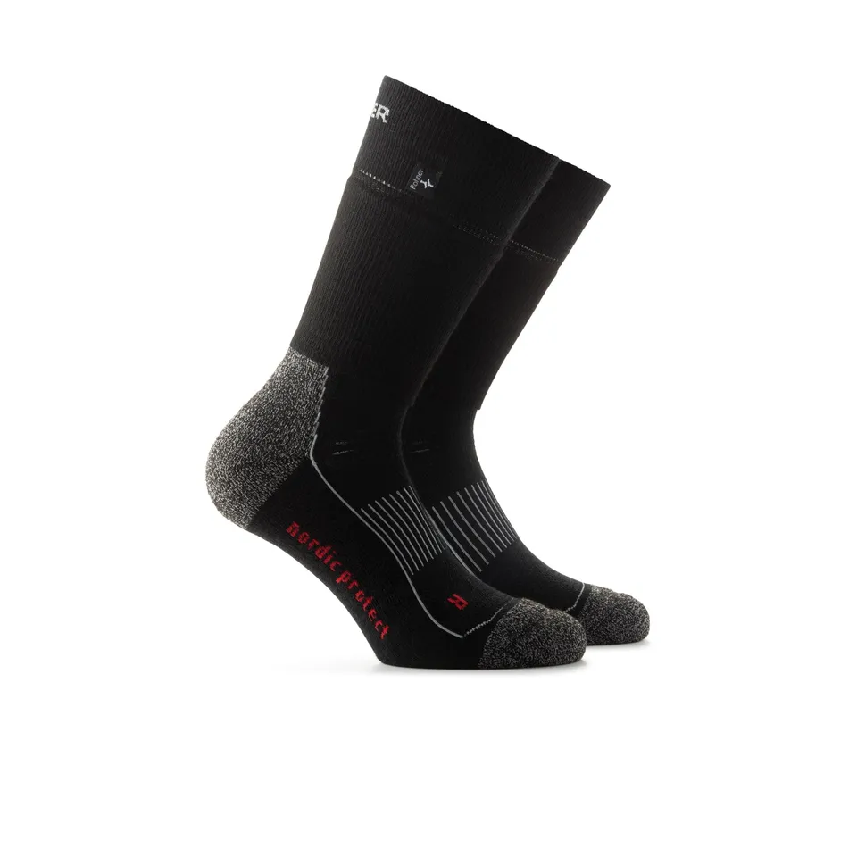 rohner-nordic-protect-l-r-skisocken-kompression-coolmax-schwarz image 1