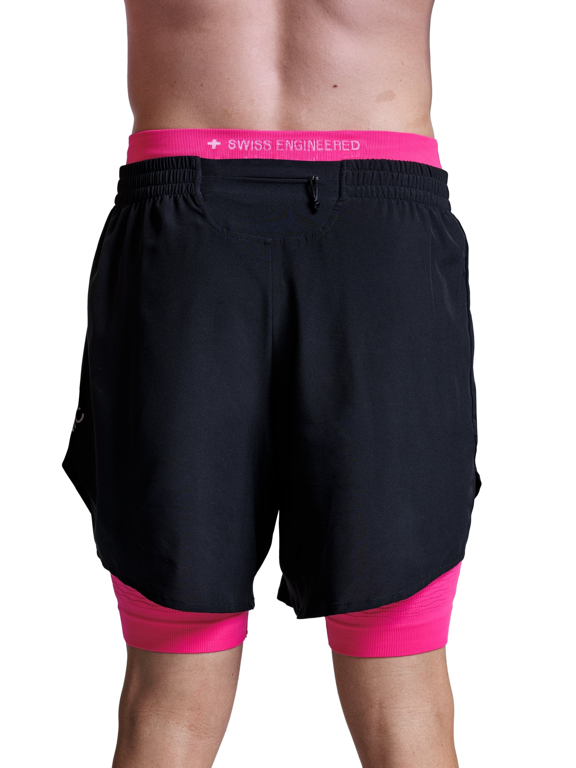 x-bionic-effektor-2in1-shorts-laufshorts-herren-x-black-neo-pink image 7