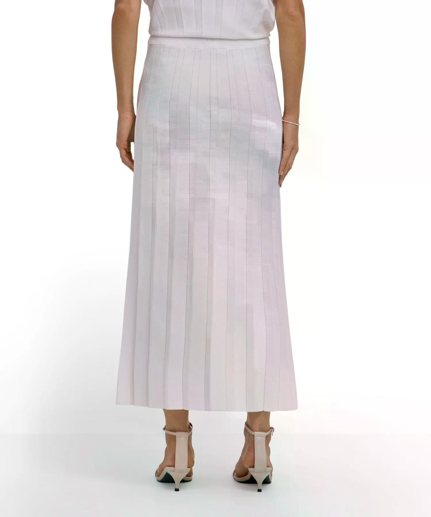 falke-cotton-touch-selection-plissee-midi-rock-wei image 2