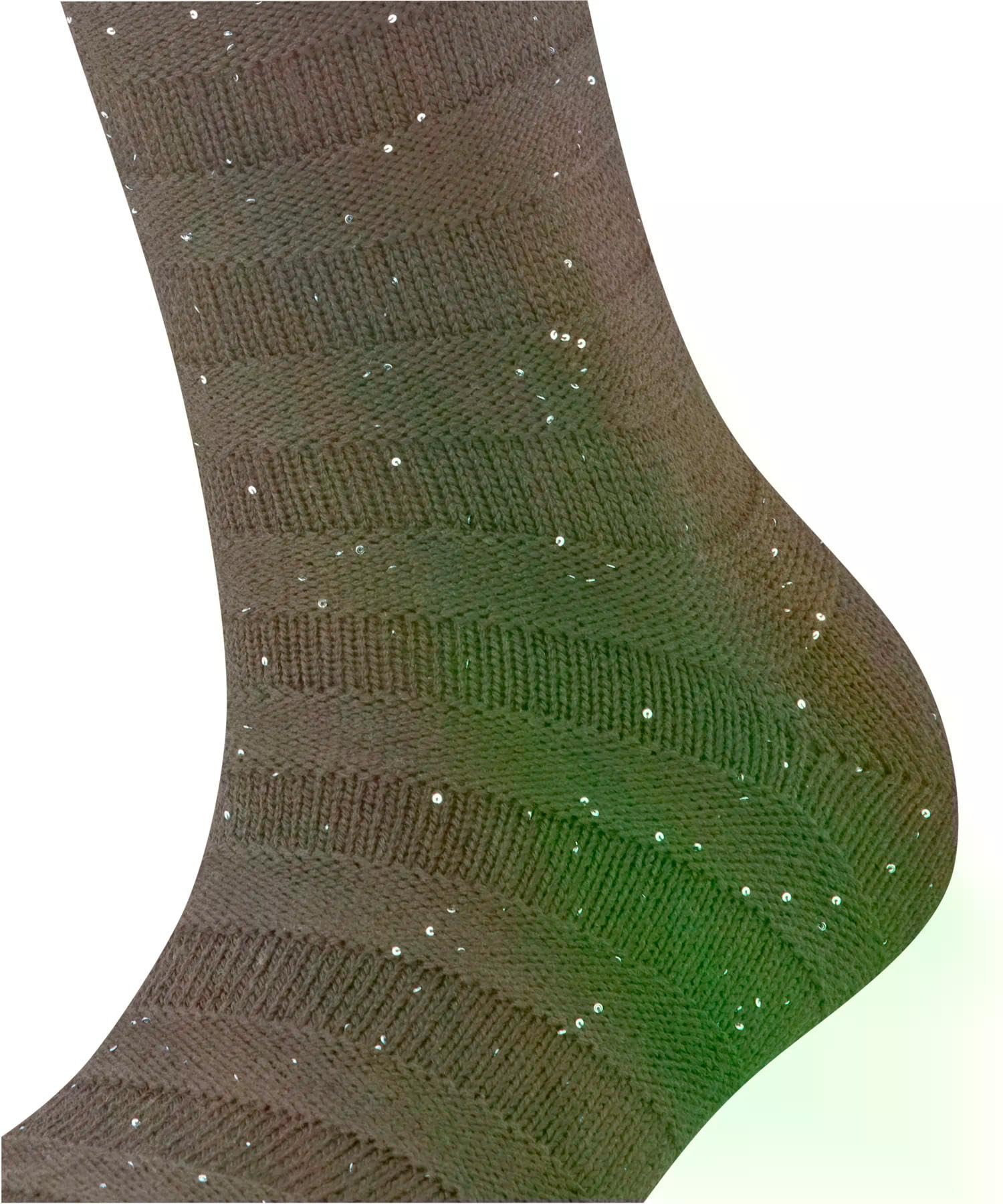 falke-family-sparkle-stripes-socken-braun-39-42-wolle-glitzer image 3