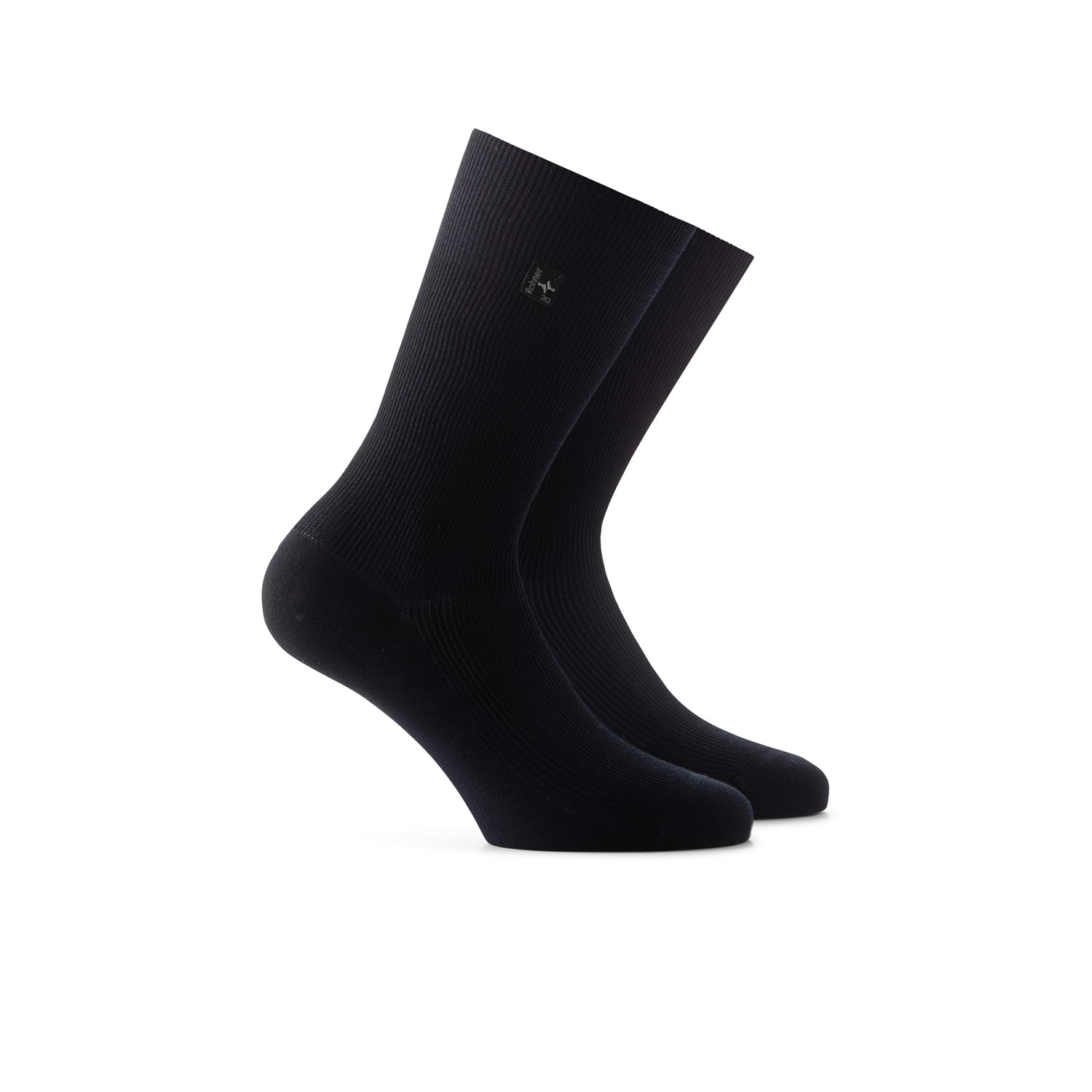 rohner-platin-socken-bambus-schwarz-alltagssocken image 7