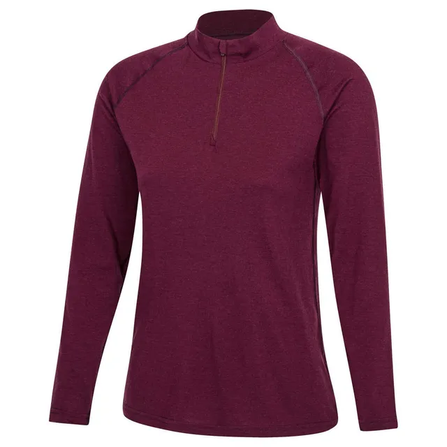wundersocks-azila-merino-langarmshirt-damen-zip-midlayer image 1