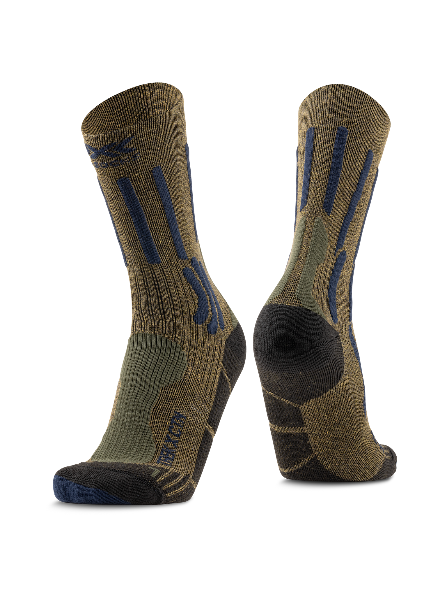 x-socks-trek-x-ctn-trekkingsocken-forest-green-42-44 image 2