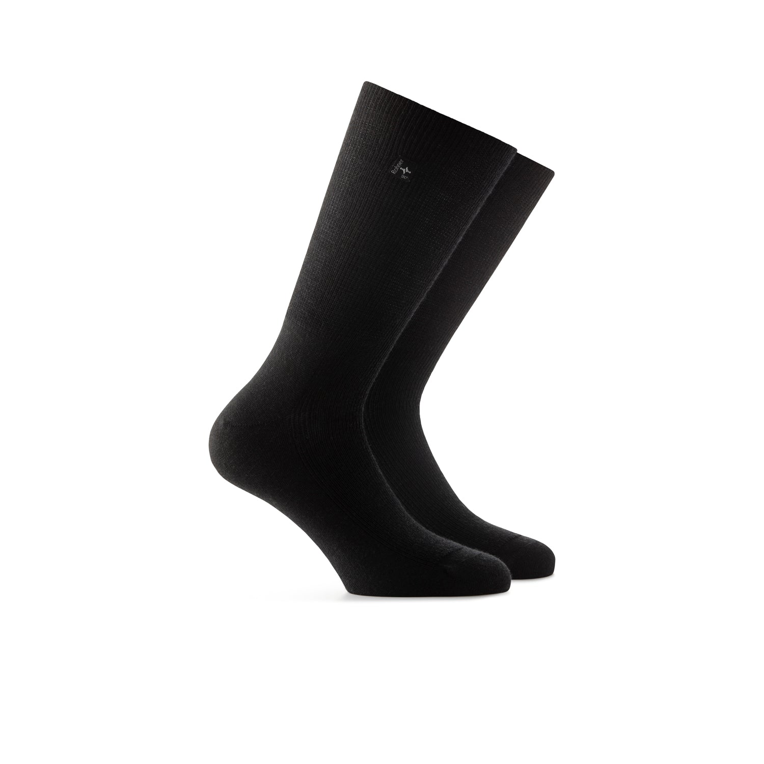 rohner-diabetic-wool-socks-wide-diabetikersocken-schwarz-39-41 image 1