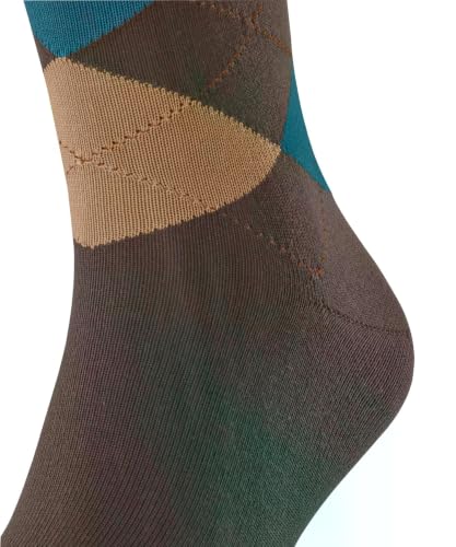 falke-sensitive-argyle-socken-braun-43-46-baumwolle-rauten image 8