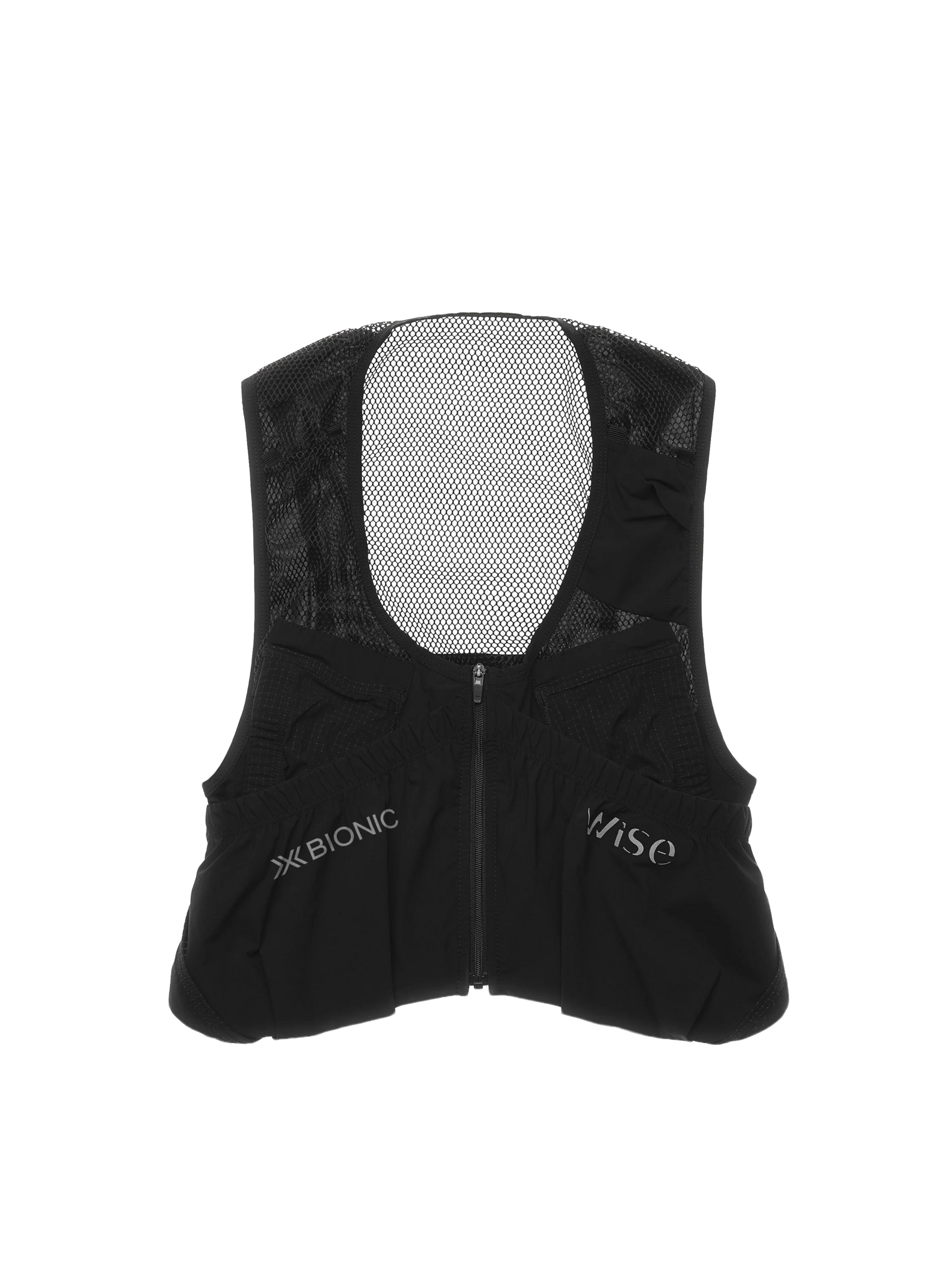 x-bionic-wise-trail-vest-race-6l-laufweste-schwarz-mit-flaschen image 1