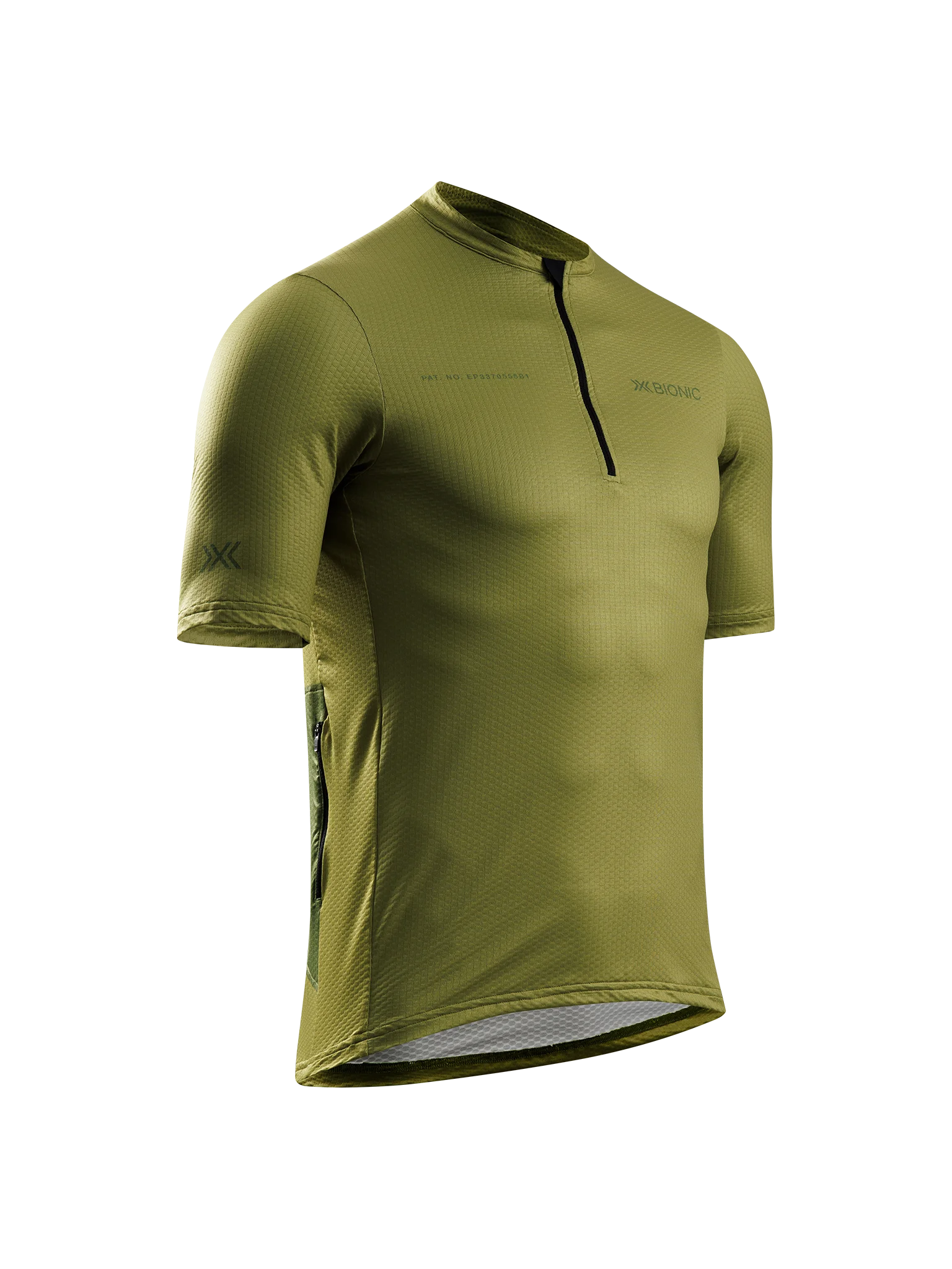 x-socks-corefusion-gravel-jersey-olive-green-m-polyester image 1