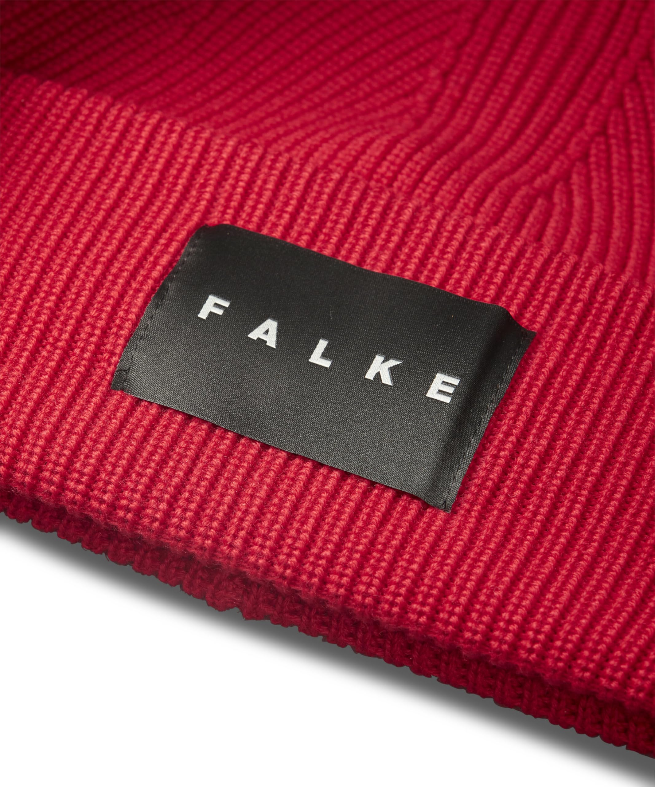 falke-keep-warm-m-tze-merinowolle-coral-red-unisex image 3