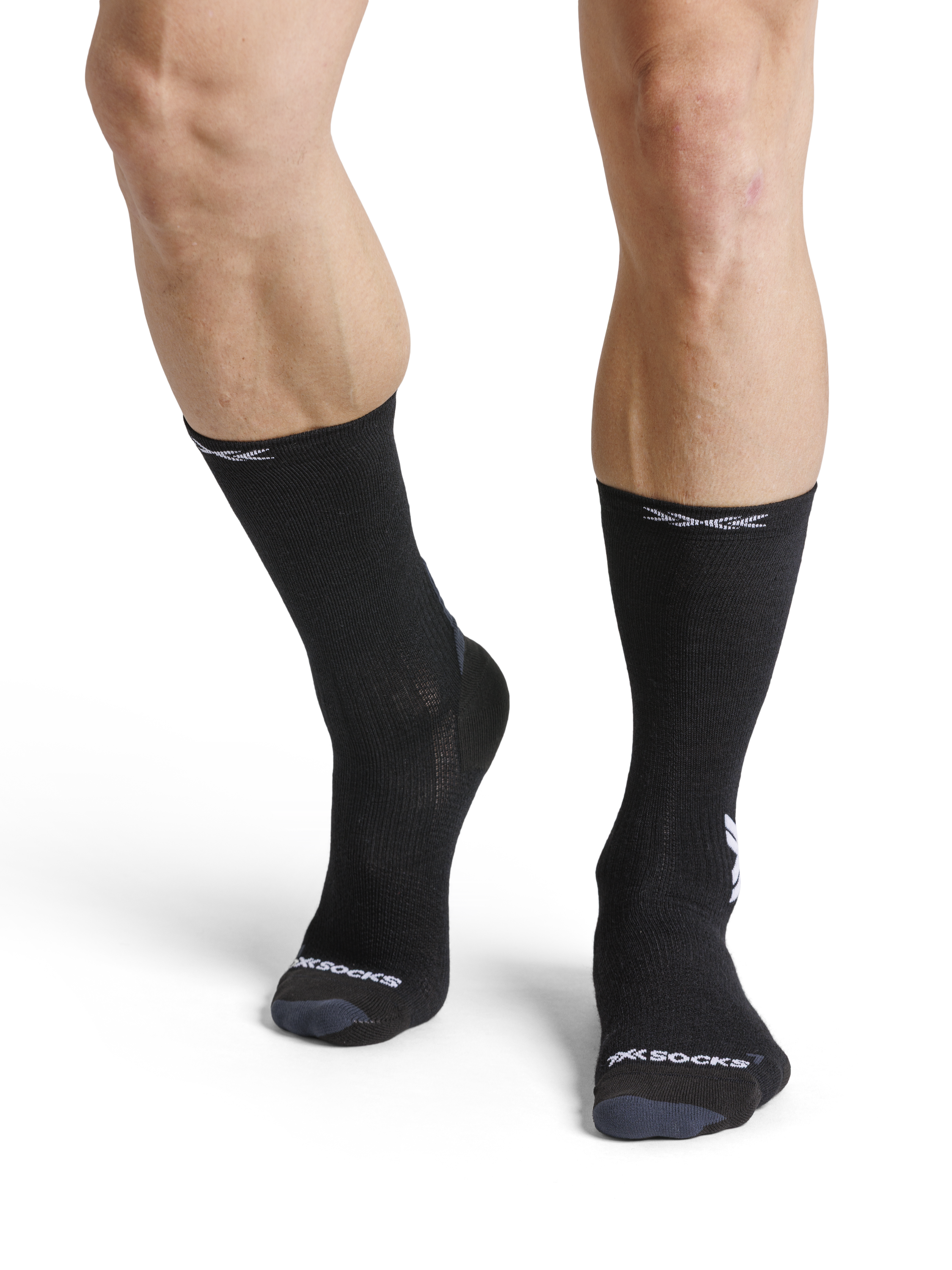 x-socks-run-discover-merino-crew-laufsocken-grau-42-44 image 2