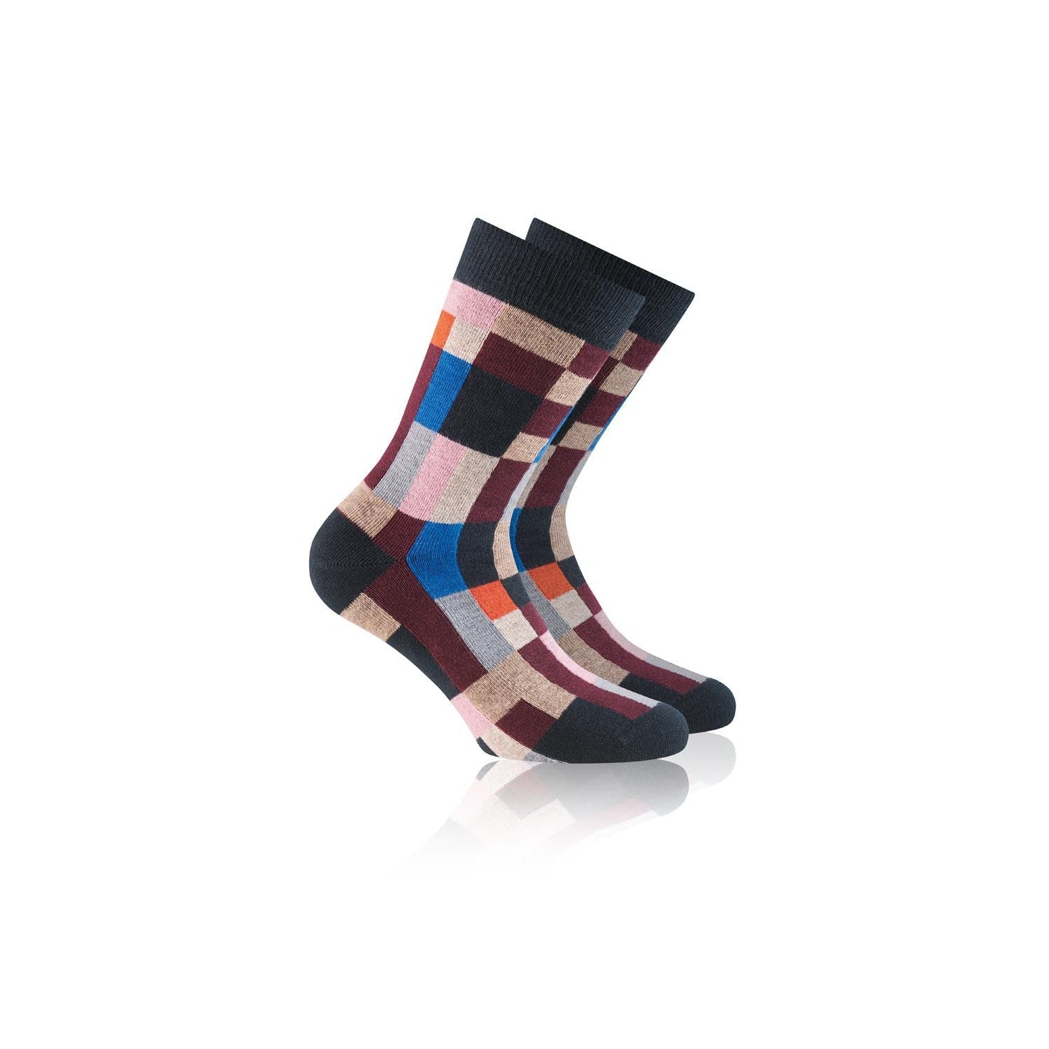 rohner-fashion-socken-marine-multicolor-baumwolle-39-42 image 1