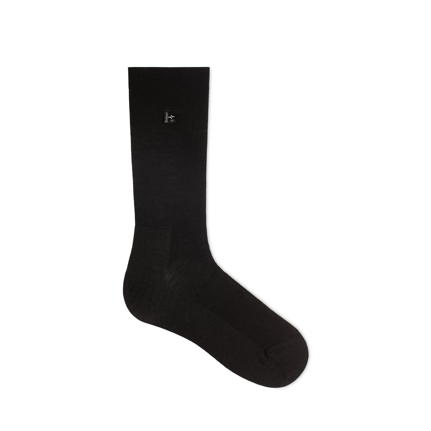 rohner-diabetic-wool-socks-diabetikersocken-schwarz-merinowolle image 8