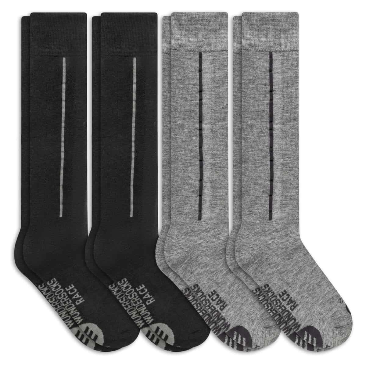 wundersocks-race-merino-skisocken-kniehoch-gepolstert-4-pack image 1