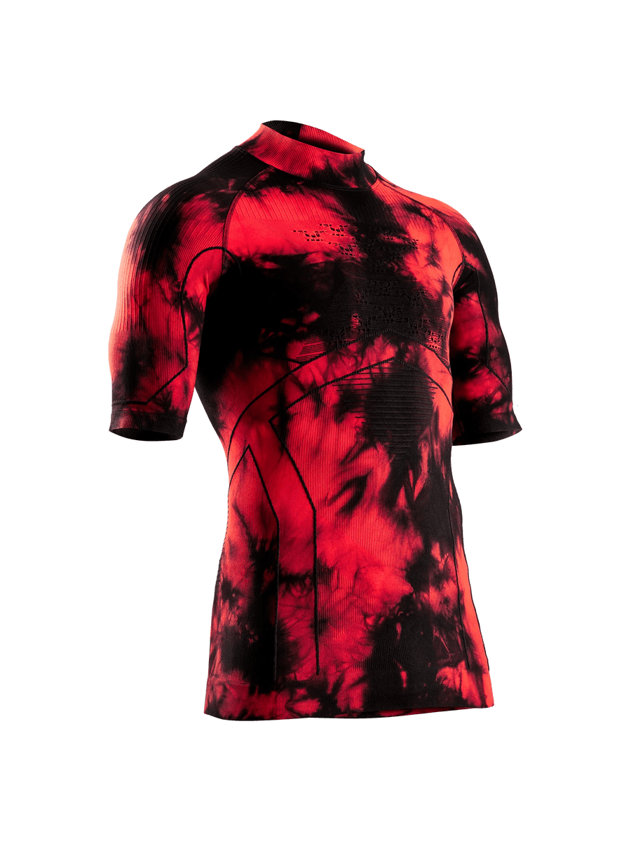 x-bionic-energy-accumulator-light-turtle-neck-shirt-m-tie-dye image 1