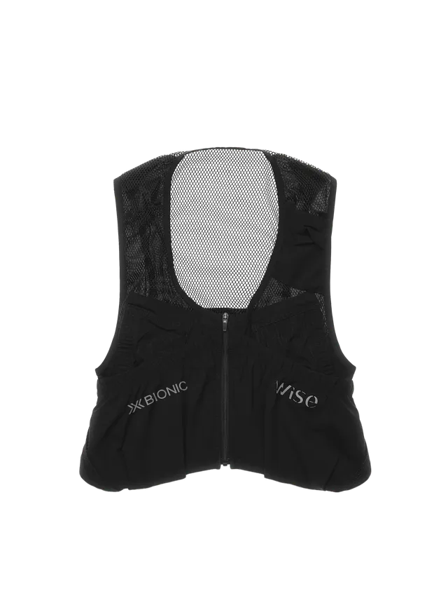 x-bionic-wise-trail-vest-race-6l-laufweste-schwarz-mit-flaschen image 1