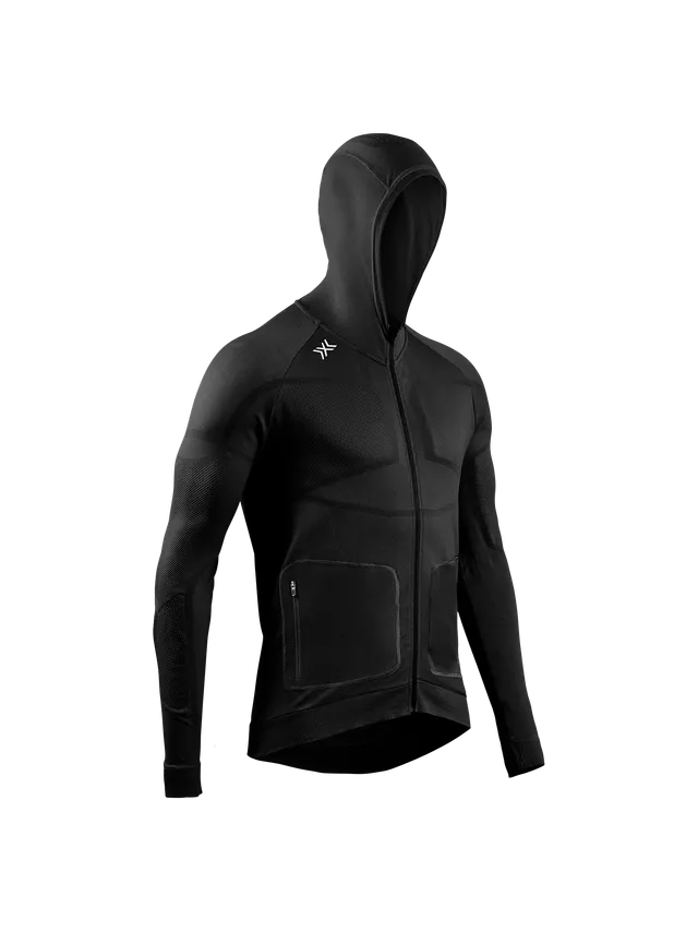 x-socks-x-ential-hooded-jacket-men-kapuzenjacke-schwarz image 1