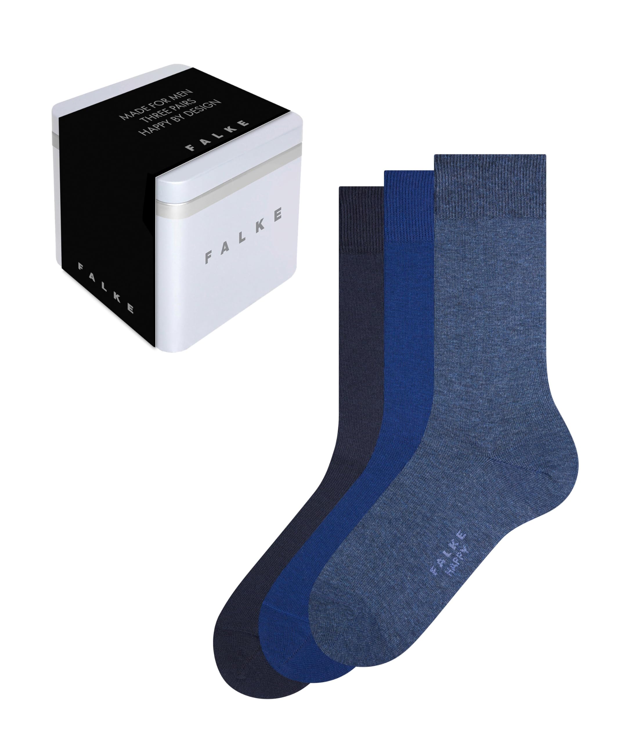 falke-happy-box-herrensocken-3-paar-39-42-black-grey-mix image 7