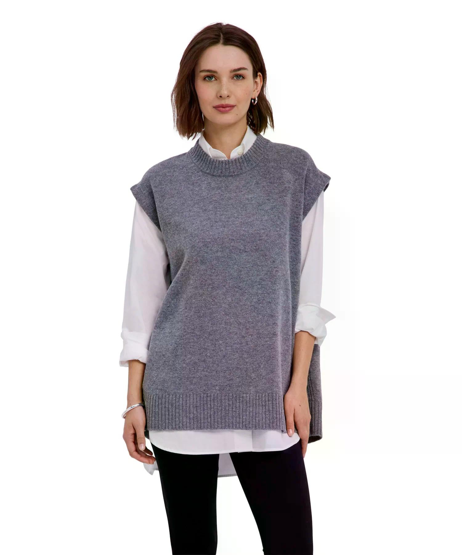 falke-cotton-touch-slipover-pullunder-damen-schwarz image 8