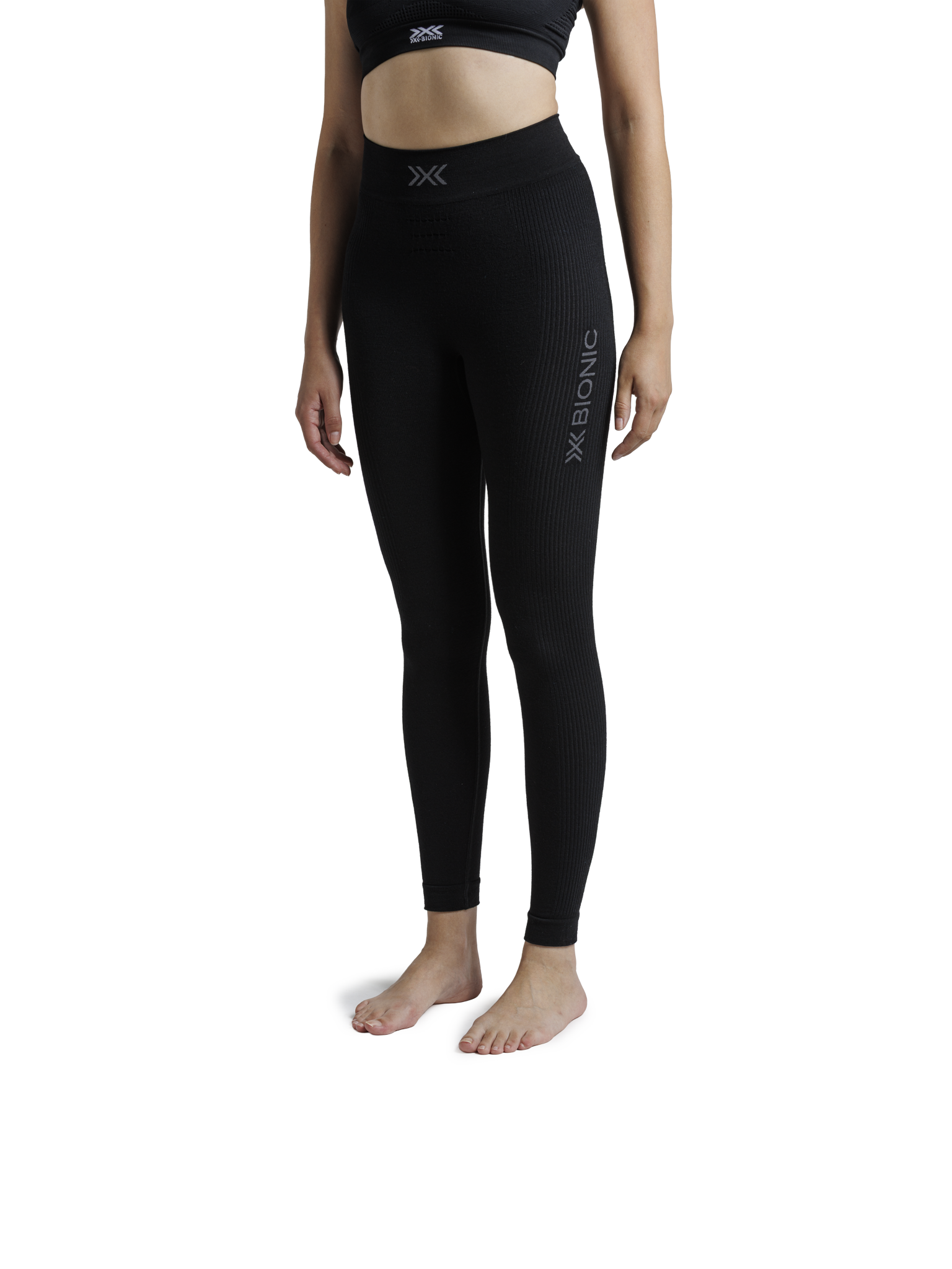 x-socks-bottoms-mightywool-pants-damen-hose-schwarz-xs-merino image 3