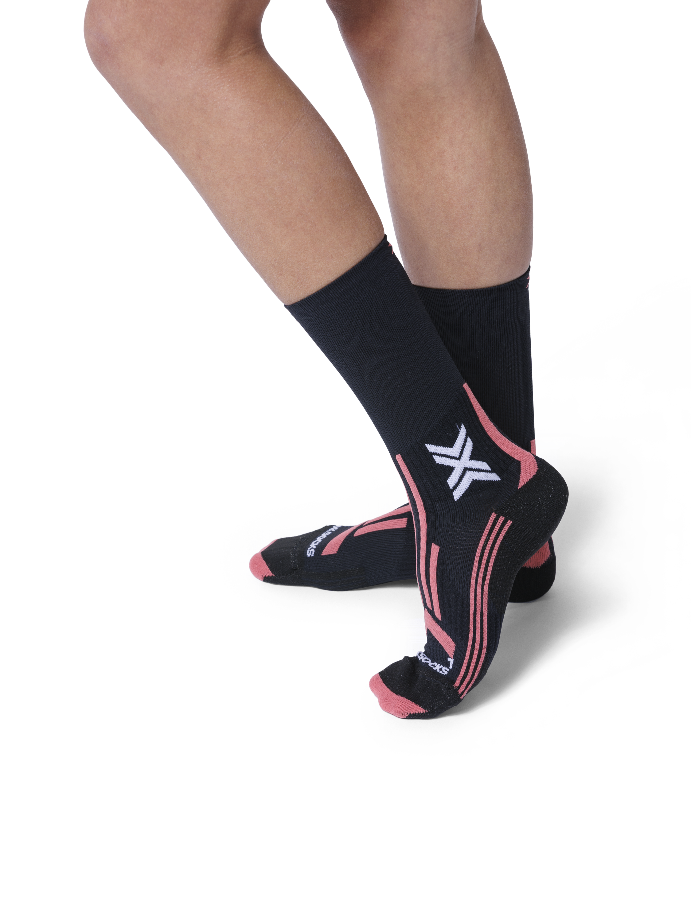 x-socks-trailrun-perform-crew-laufsocken-damen-orchid-sunset-blue image 4