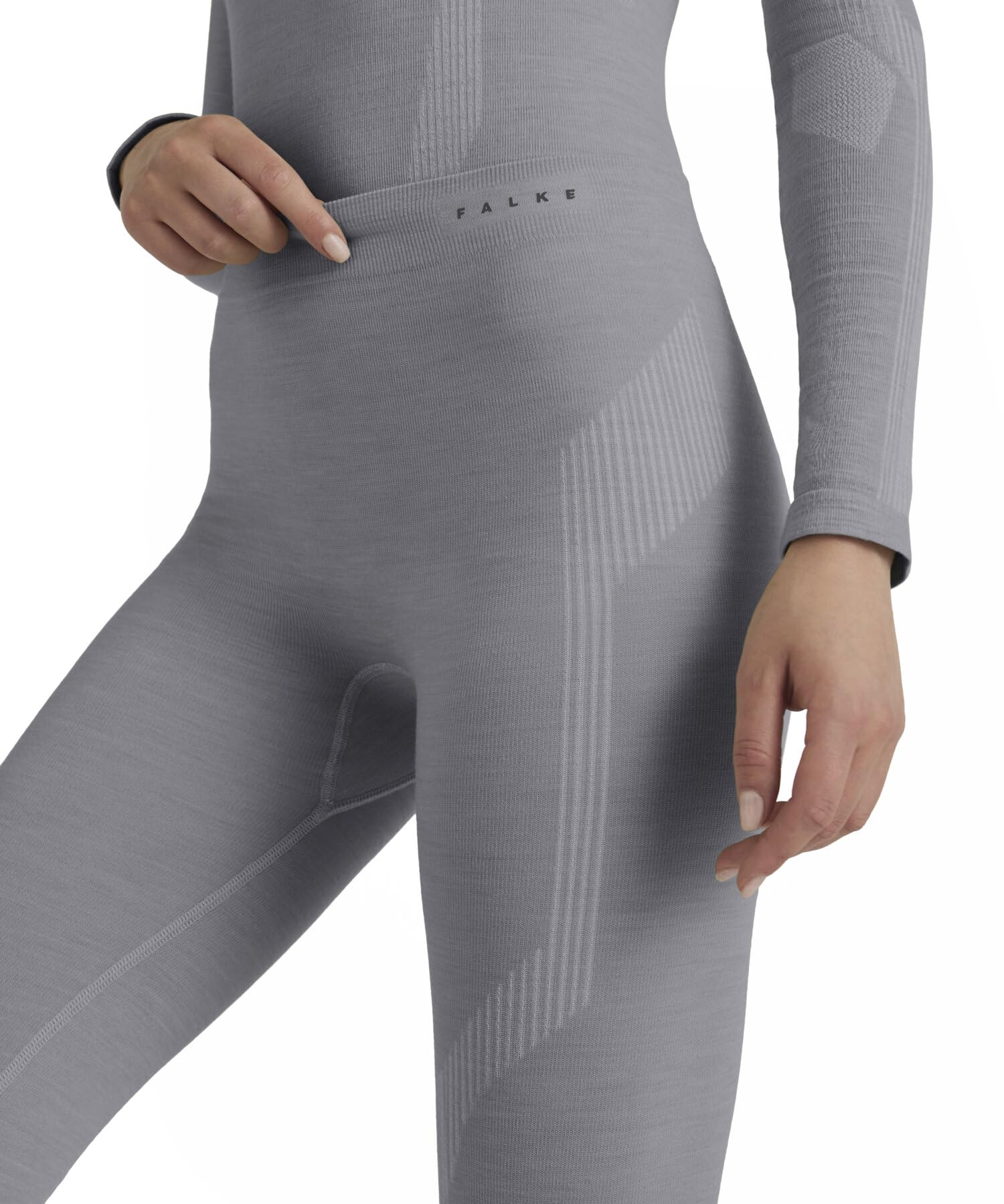falke-wool-tech-long-funktionsunterhose-merino-grau image 7