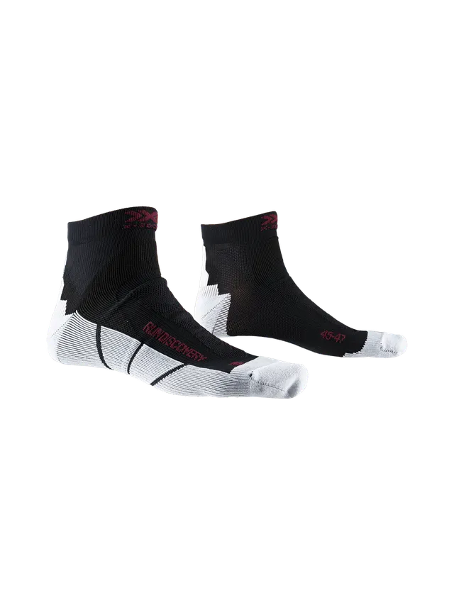 x-socks-run-discovery-laufsocken-opal-black-arctic-white-stabil image 1