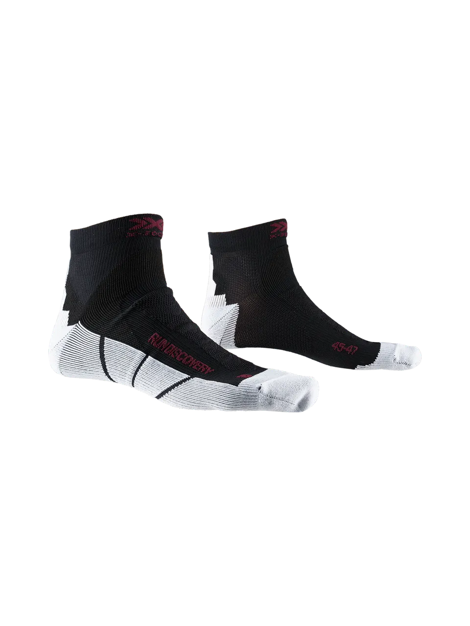 x-socks-run-discovery-laufsocken-opal-black-arctic-white-stabil image 1