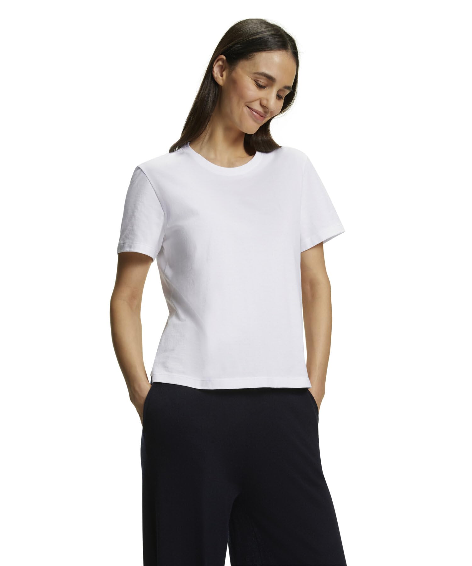falke-cotton-touch-basic-modern-kurzarmshirt-damen-baumwolle image 8